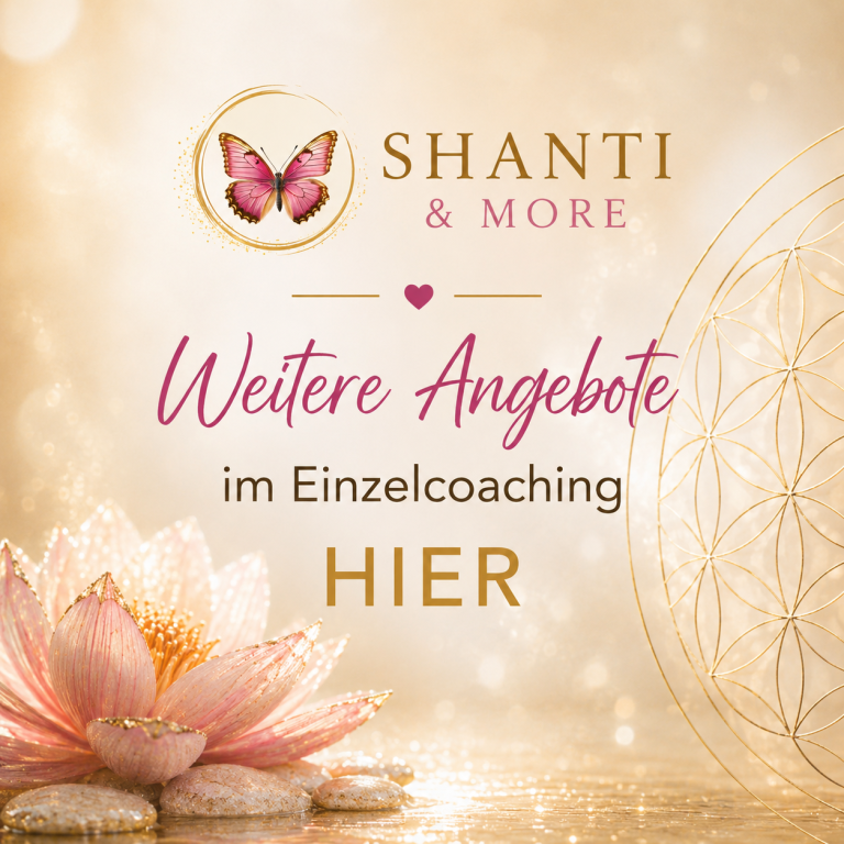 weitere Angebote Einzelcoaching Blühende Lotusblumen und der Text: "Weitere Angebote im Einzelcoaching hier".